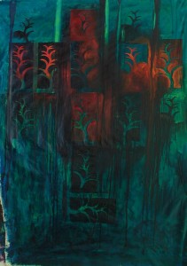 pittura painting oil olio su tela arte moderna contemporanea stella ehinar (4)    